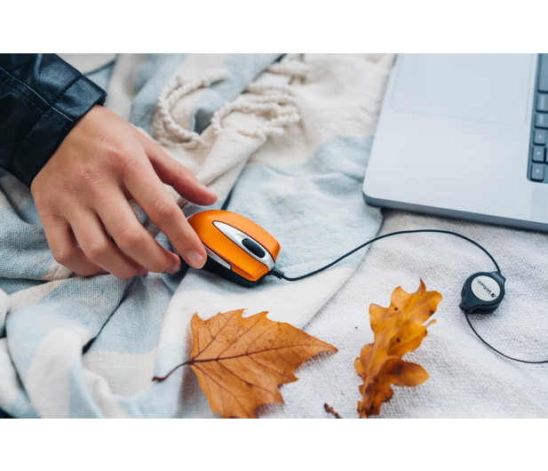 VERBATIM Travel pomarańczowa USB 49023 - 1193950 - zdjęcie 6